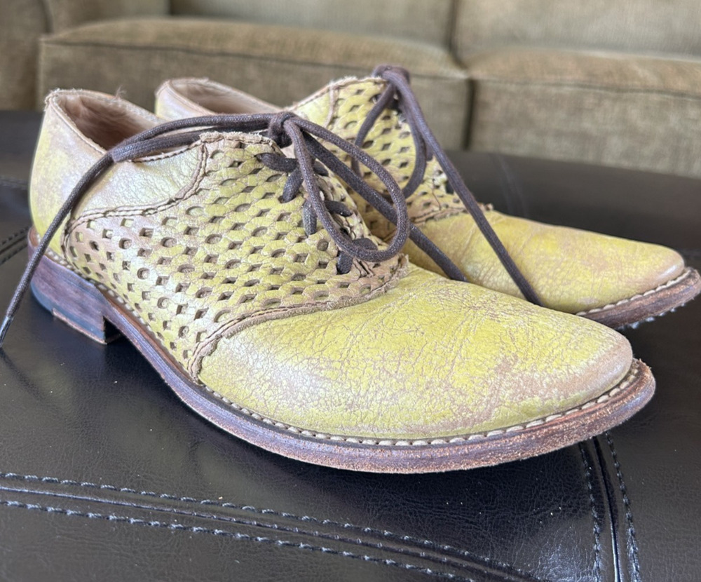 BED STU Denmar Cobbler Series Leather Oxfords 6.5